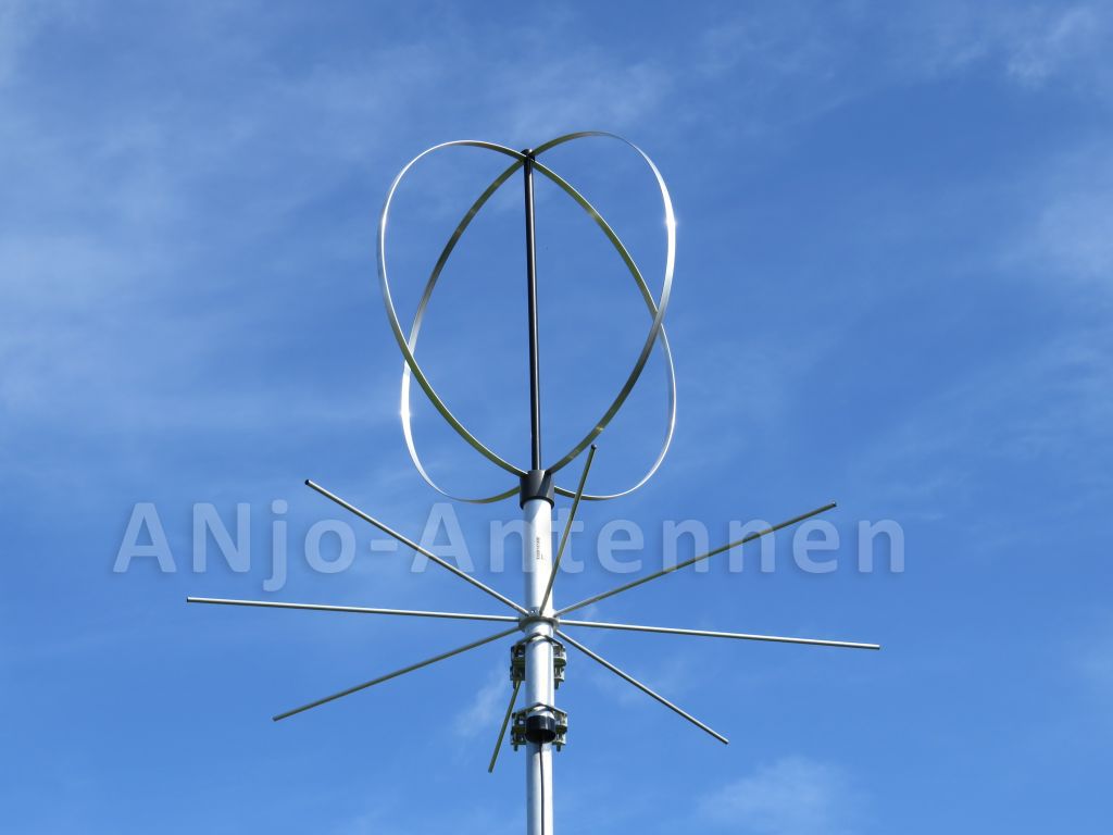 145 MHz Eggbeater Satelliten Antenne