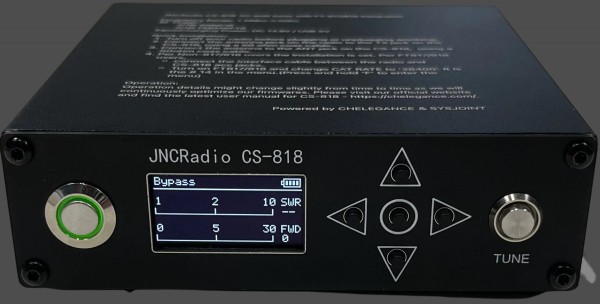 JNC CS-818 portable Tuner