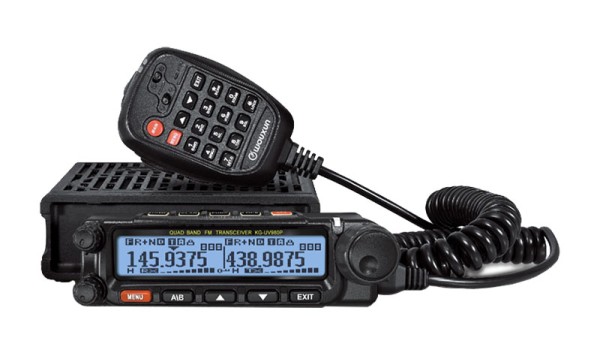 Wouxun KG-UV 980 PL 4-Band Mobiltransceiver (2m/4m/6m/70cm)