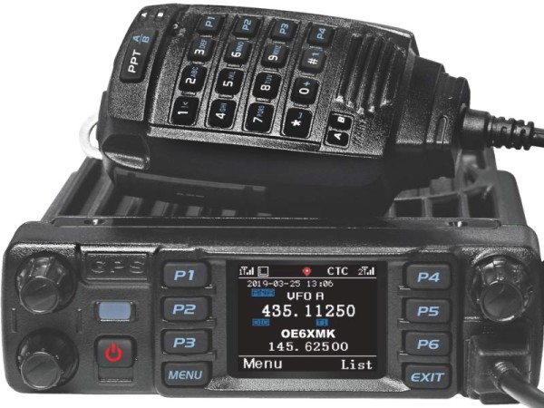 AnyTone D-578UVPLUS mit GPS + Bluetooth