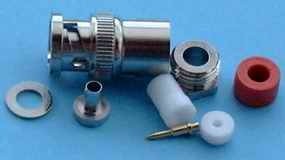 BNC Stecker RG-58 und H-155 (UG-58-155TG)