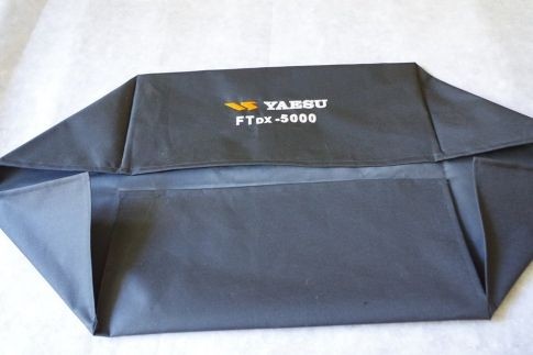 Staubschutzhaube textil bestickt, YAESU FT-DX5000