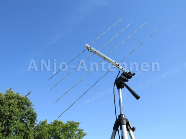 145 MHz + 435 MHz Duoband Antenne für Fotostativ