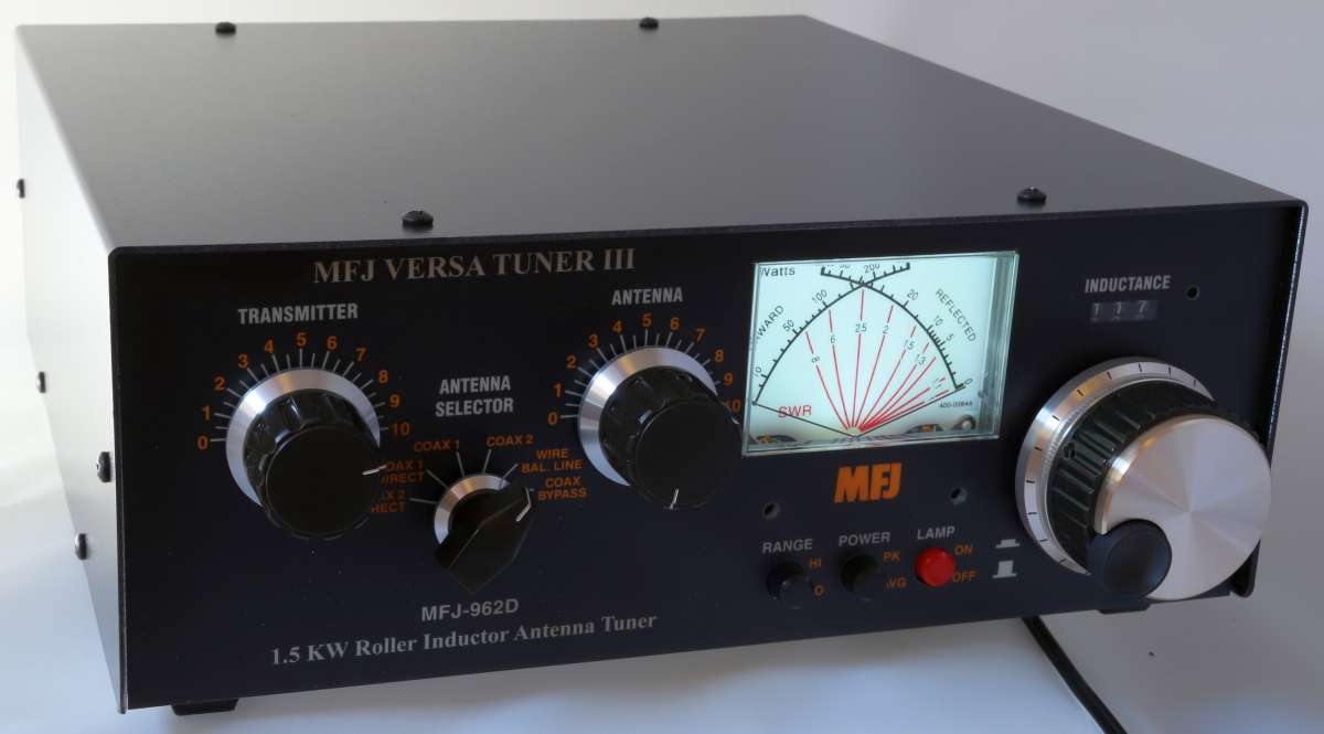 MFJ 962D Antennen Tuner 1,830 MHz, 800 W, Coax, Hühnerl., Antennen