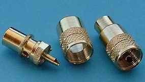 PL Stecker 10mm Kabel z. B. RG 213 (PL259TG)